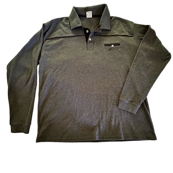Boarding Skey Long Sleeve‎ Men's Polo Shirt sz XL EU size 44 - EUC - Picture 1 of 6